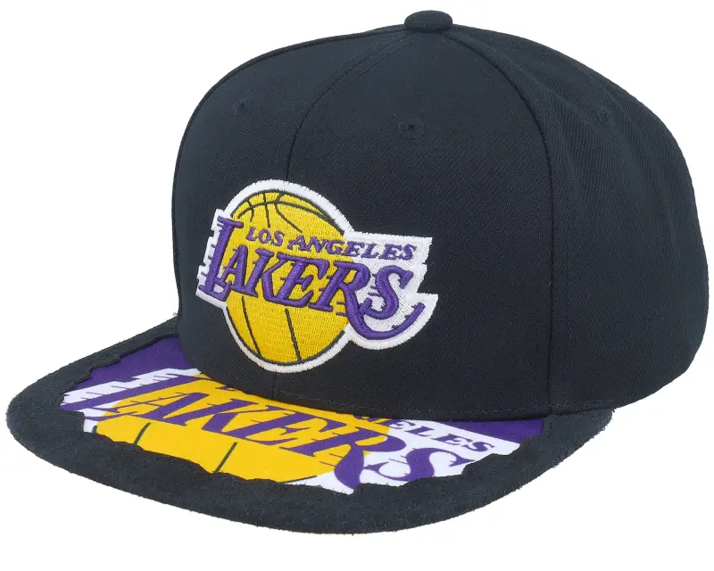 Mitchell & Ness Los Angeles Lakers Munch Time Black Snapback online