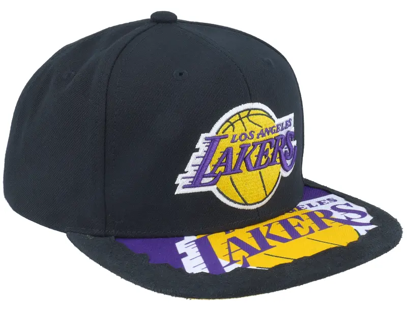 Mitchell & Ness Los Angeles Lakers Munch Time Black Snapback online