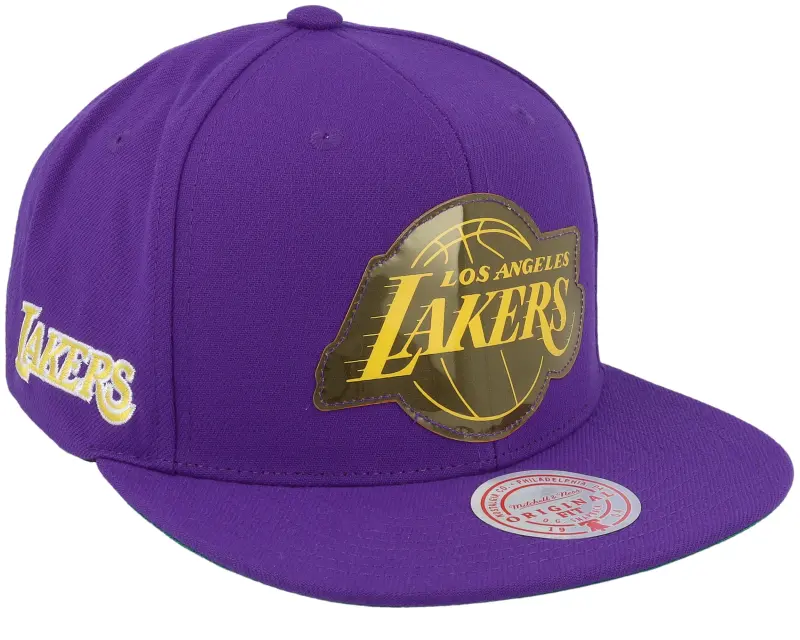 Mitchell & Ness Los Angeles Lakers Now You See Me Purple Snapback online