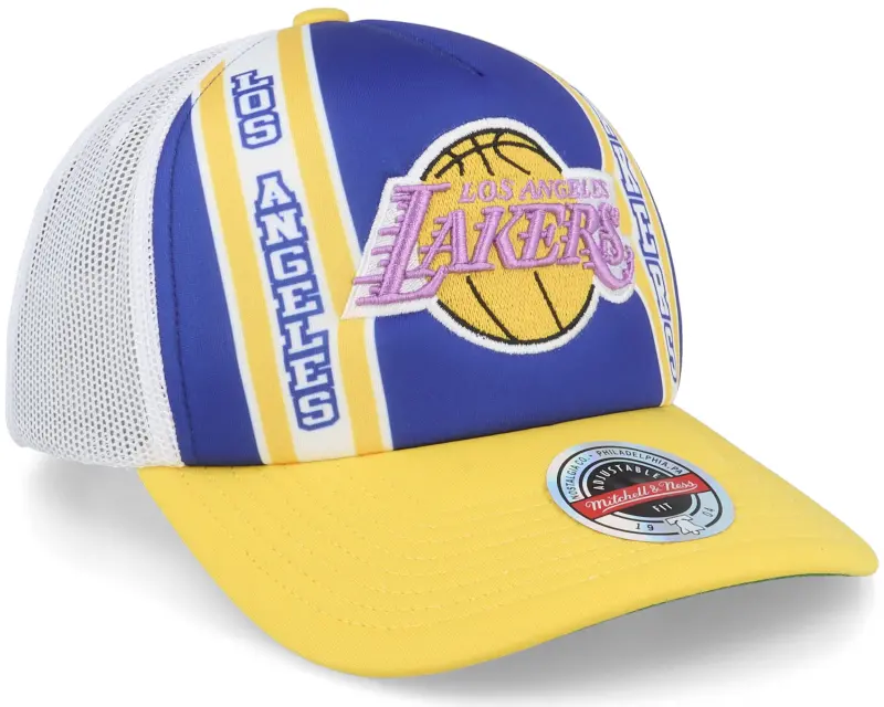 Mitchell & Ness Los Angeles Lakers Retro Purple/Yellow Trucker online