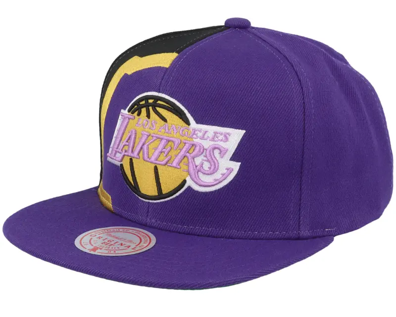 Mitchell & Ness Los Angeles Lakers Retroline Purple Snapback online