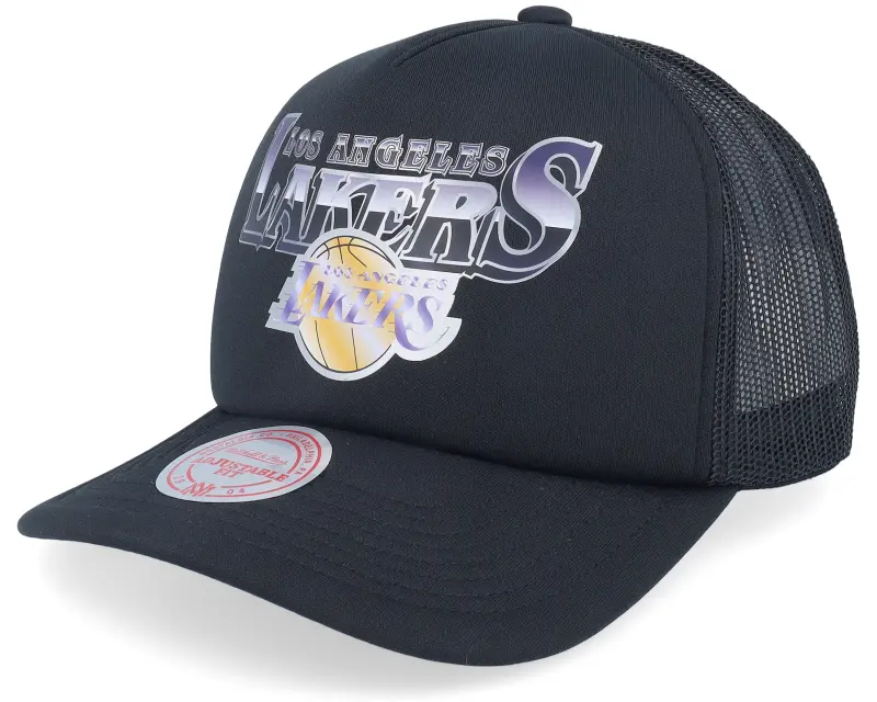 Mitchell & Ness Los Angeles Lakers Rock On Black Trucker online