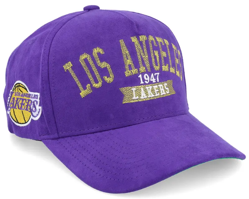 Mitchell & Ness Los Angeles Lakers Shady Suede Pro Purple Adjustable online