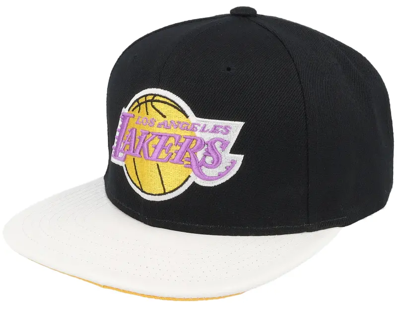 Mitchell & Ness Los Angeles Lakers SSBSTS Hwc Black/White Snapback online