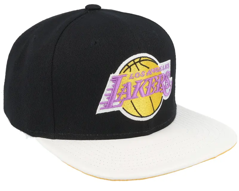 Mitchell & Ness Los Angeles Lakers SSBSTS Hwc Black/White Snapback online