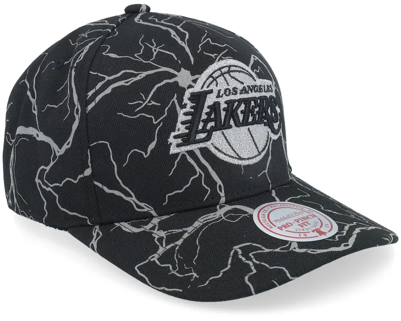 Mitchell & Ness Los Angeles Lakers Stormstrike Pro Black A-frame Adjustable online