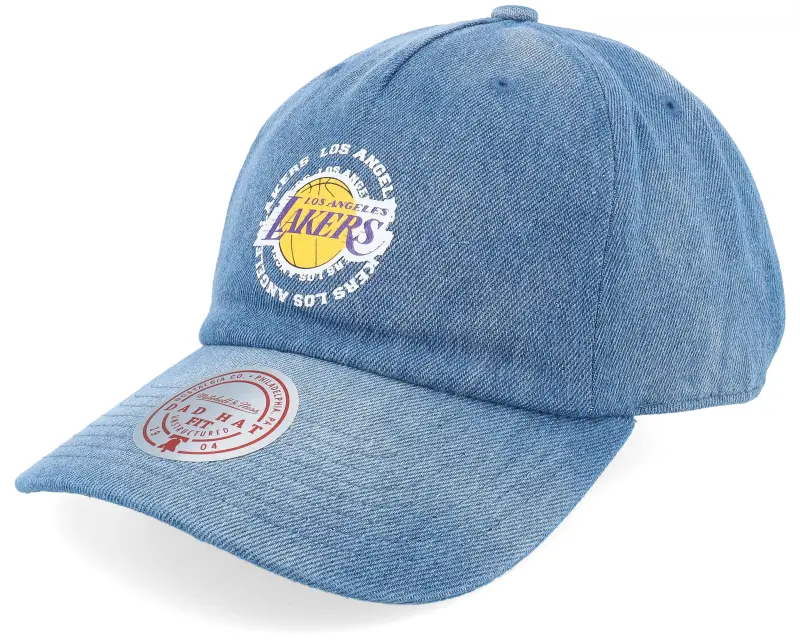 Mitchell & Ness Los Angeles Lakers Summer Breeze Blue Dad Cap online