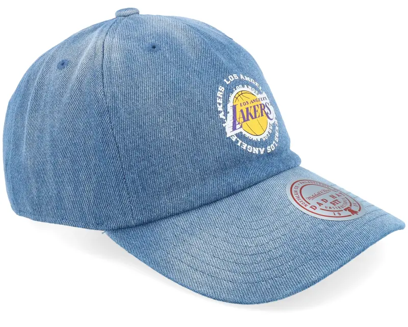 Mitchell & Ness Los Angeles Lakers Summer Breeze Blue Dad Cap online