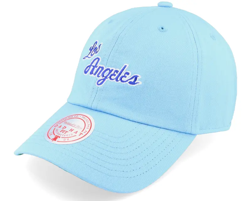 Mitchell & Ness Los Angeles Lakers Team Ground 2.0 Blue Dad Cap online