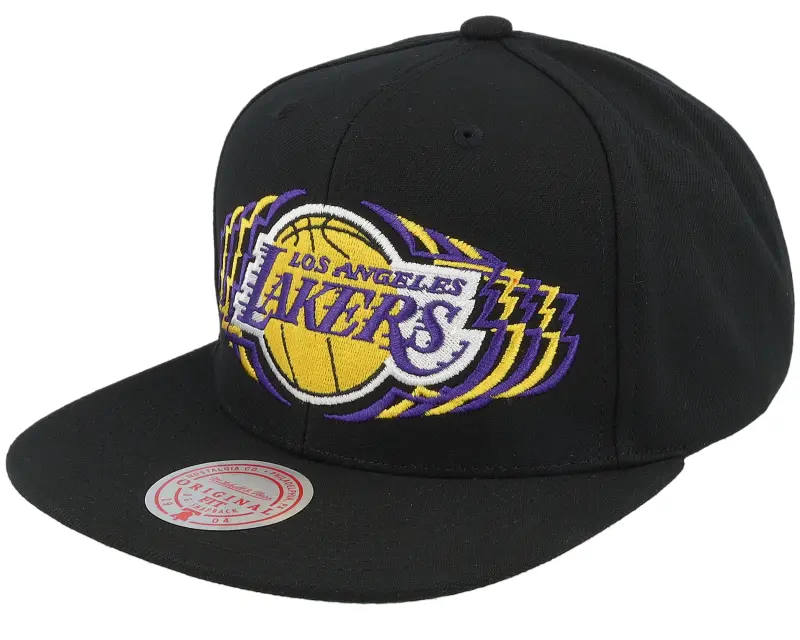 Mitchell & Ness Los Angeles Lakers Team Vibes Black Snapback online