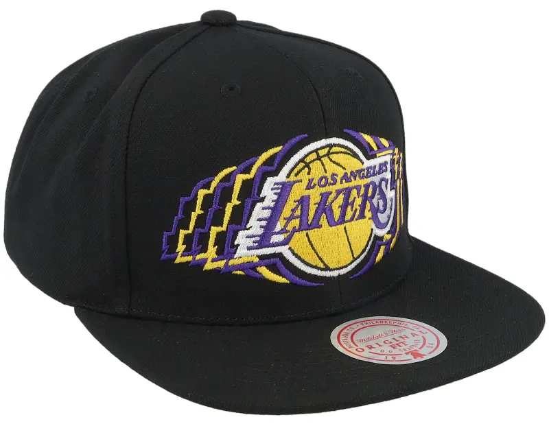 Mitchell & Ness Los Angeles Lakers Team Vibes Black Snapback online