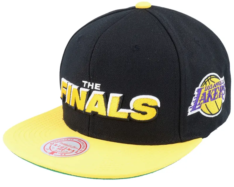 Mitchell & Ness Los Angeles Lakers The Finals Black/Yellow Snapback online