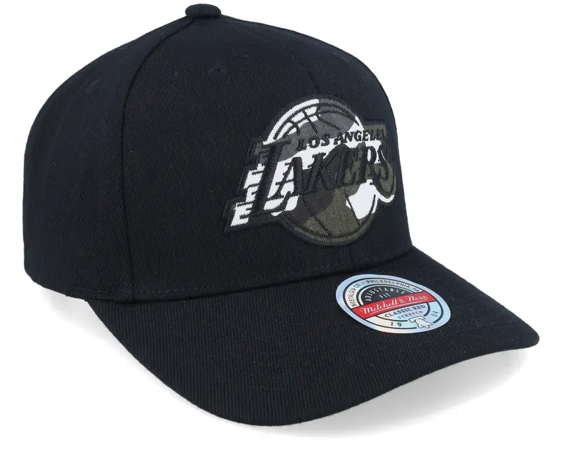 Mitchell & Ness Los Angeles Lakers Urban Camo High Crown Black Adjustable online