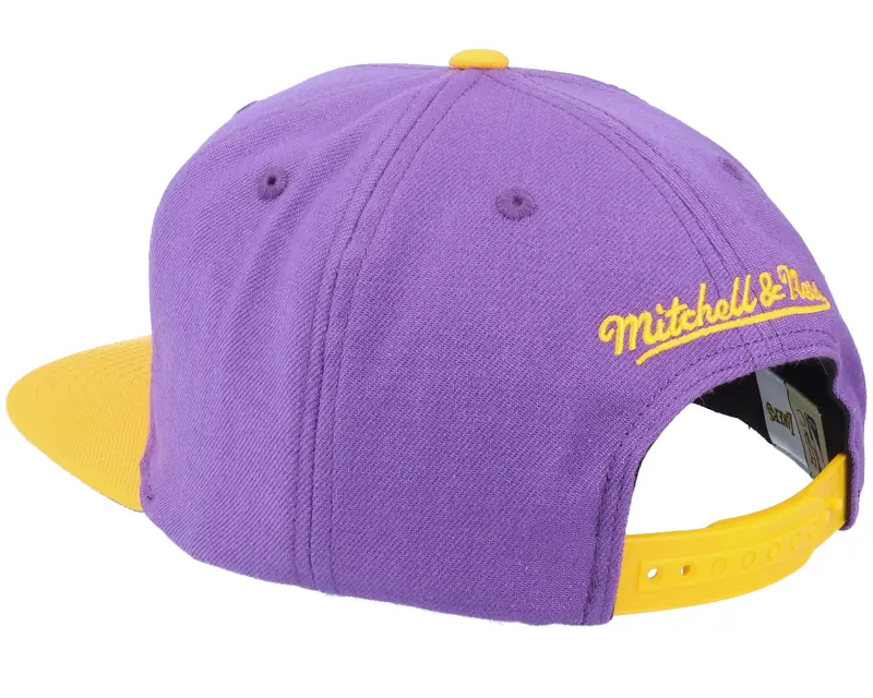 Mitchell & Ness Los Angeles Lakers Warp Down Hwc Purple/Gold Snapback online
