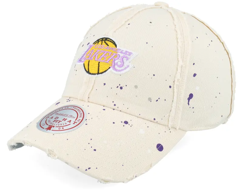 Mitchell & Ness Los Angeles Lakers What A Mess Strapback La Lakers Bone online