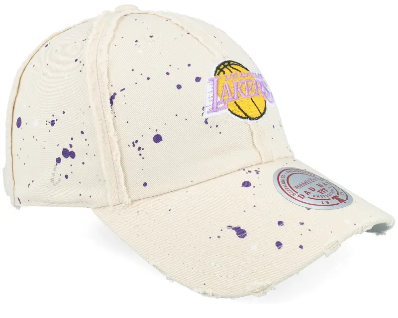 Mitchell & Ness Los Angeles Lakers What A Mess Strapback La Lakers Bone online