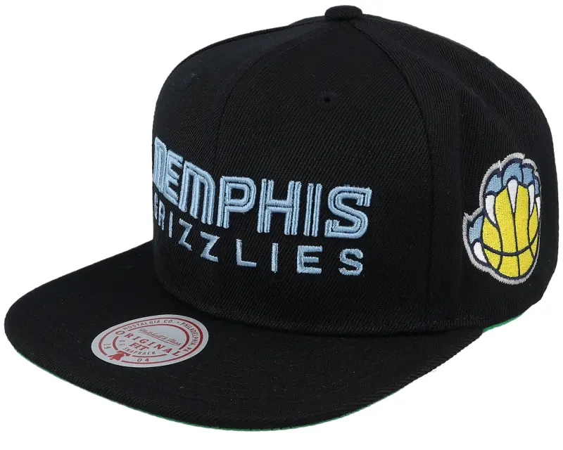 Mitchell & Ness Memphis Grizzlies Triple Play Black Snapback online