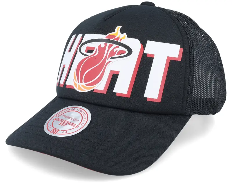 Mitchell & Ness Miami Heat Billboard Hwc Black Trucker online