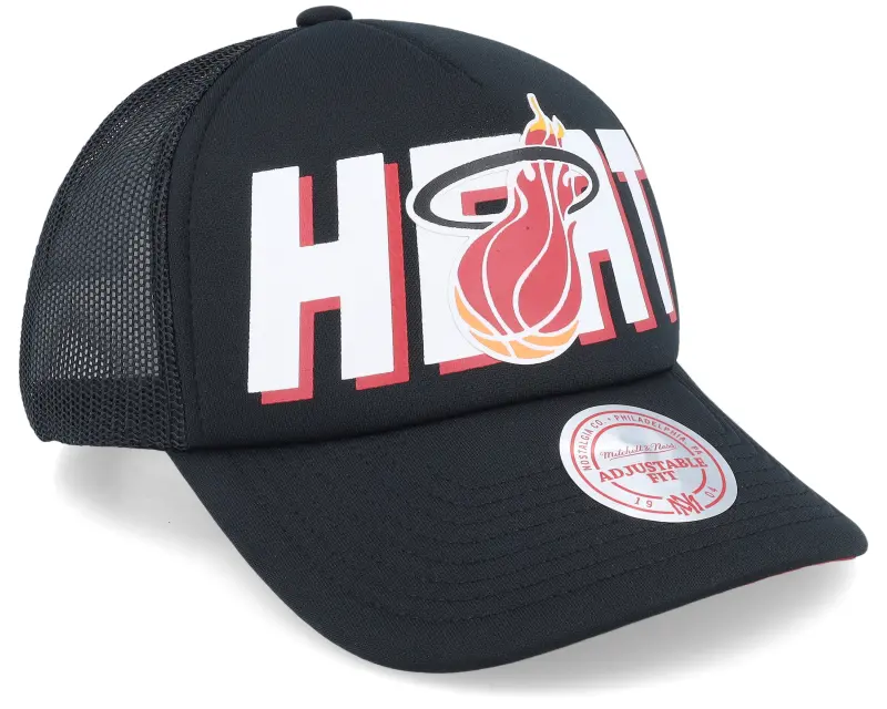 Mitchell & Ness Miami Heat Billboard Hwc Black Trucker online