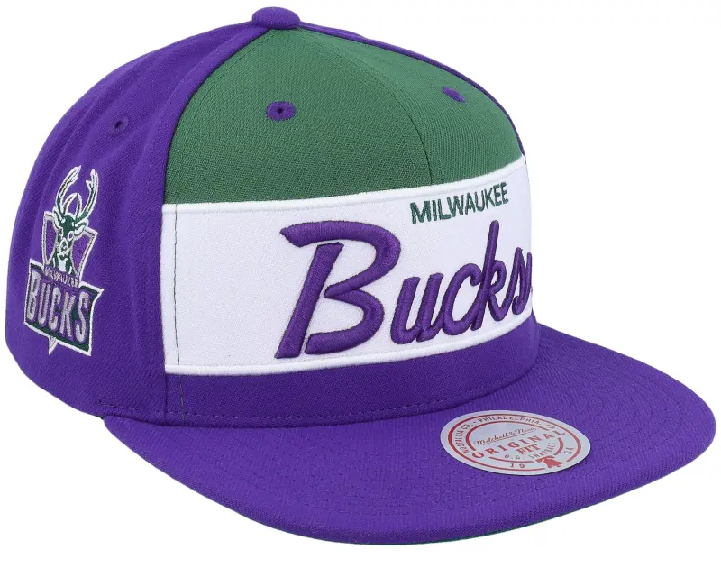 Mitchell & Ness Milwaukee Bucks Retro Sport Hwc Purple Snapback online