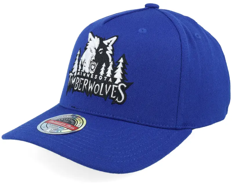 Mitchell & Ness Minnesota Timberwolves Coldwal Classic Red Blue A-Frame Adjustable online