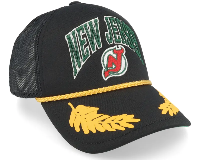 Mitchell & Ness New Jersey Devils Gold Leaf Vintage Trucker online