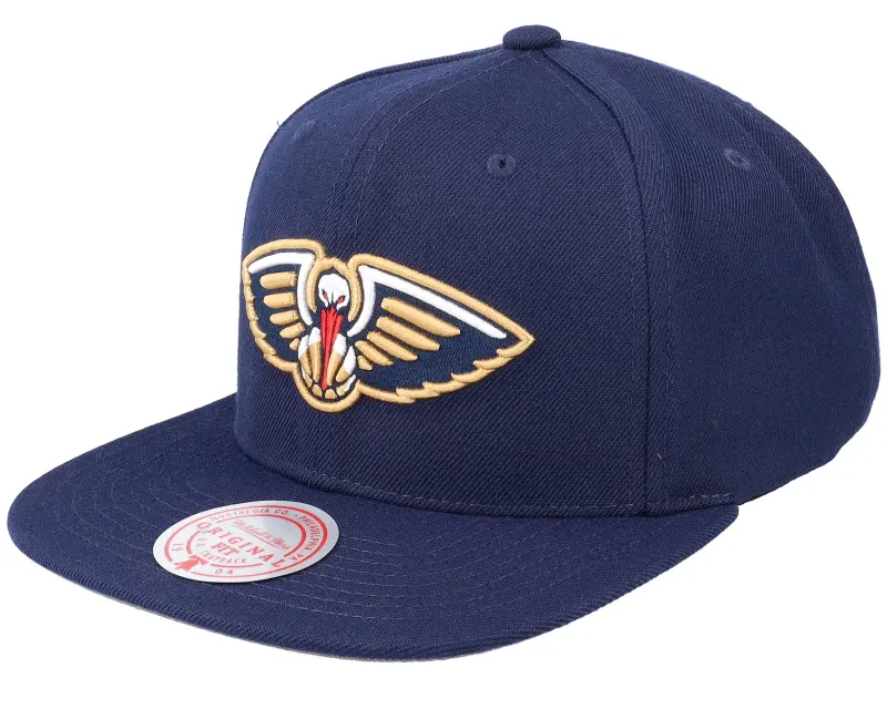 Mitchell & Ness New Orleans Pelicans Team Ground 2.0 Blue Snapback online