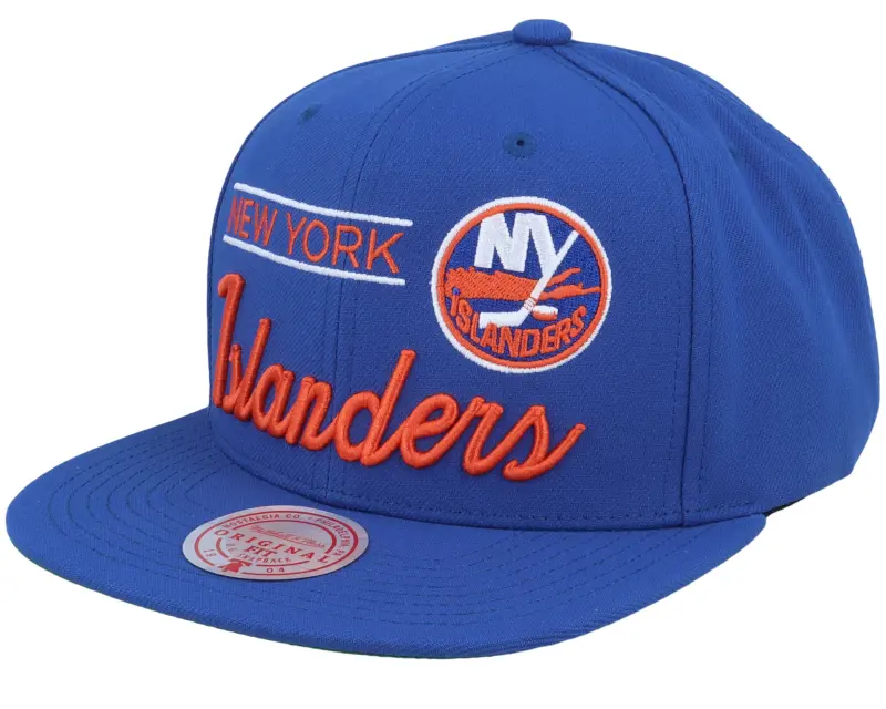 Mitchell & Ness New York Islanders Retro Lock Up Blue Snapback online