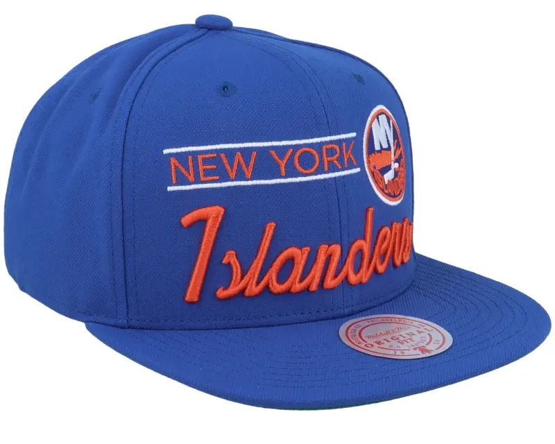 Mitchell & Ness New York Islanders Retro Lock Up Blue Snapback online