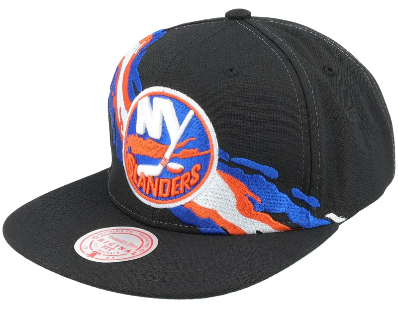 Mitchell & Ness New York Islanders Vintage Paintbrush Black Snapback online