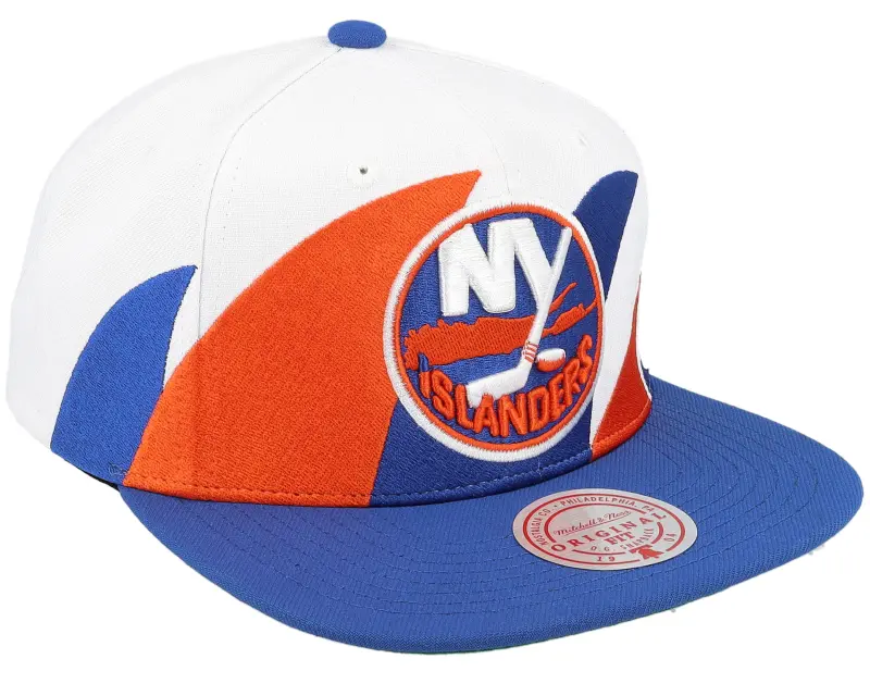 Mitchell & Ness New York Islanders Vintage Sharktooth White/Blue Snapback online