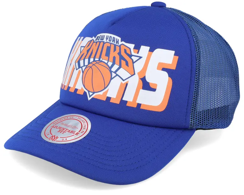 Mitchell & Ness New York Knicks Billboard Blue Trucker online