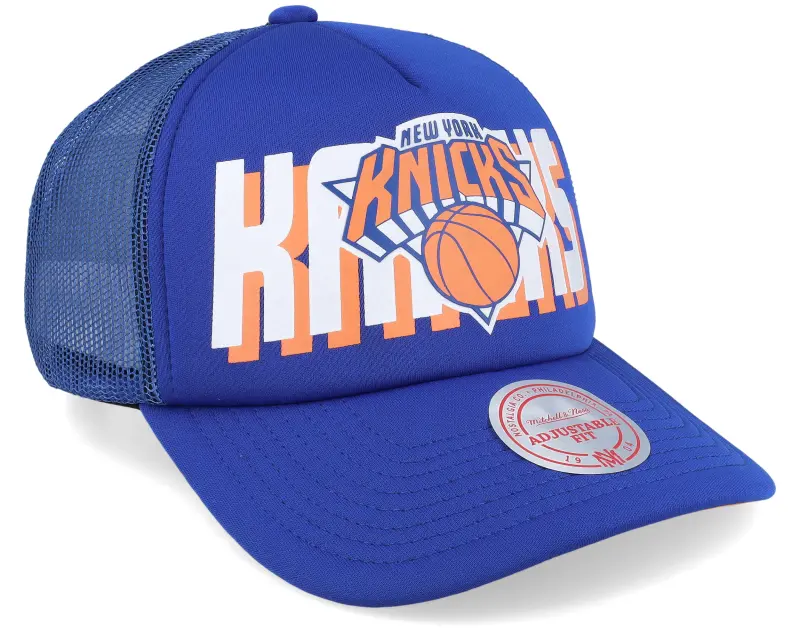 Mitchell & Ness New York Knicks Billboard Blue Trucker online