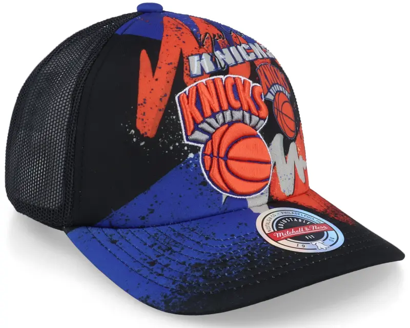 Mitchell & Ness New York Knicks Hyper Black Trucker online