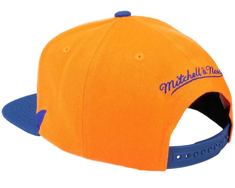 Mitchell & Ness New York Knicks Sharktooth Orange/Royal Snapback online