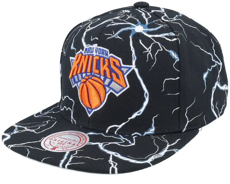 Mitchell & Ness New York Knicks Storm Season Black Snapback online
