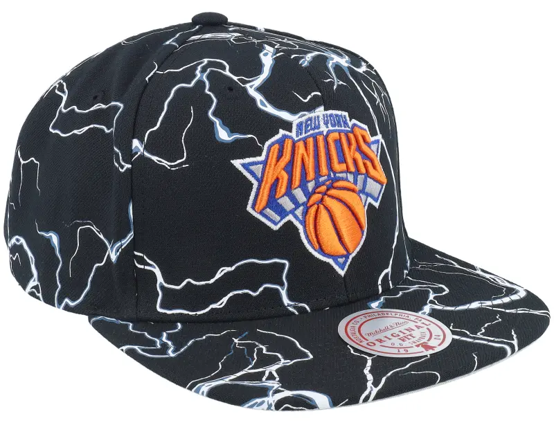 Mitchell & Ness New York Knicks Storm Season Black Snapback online