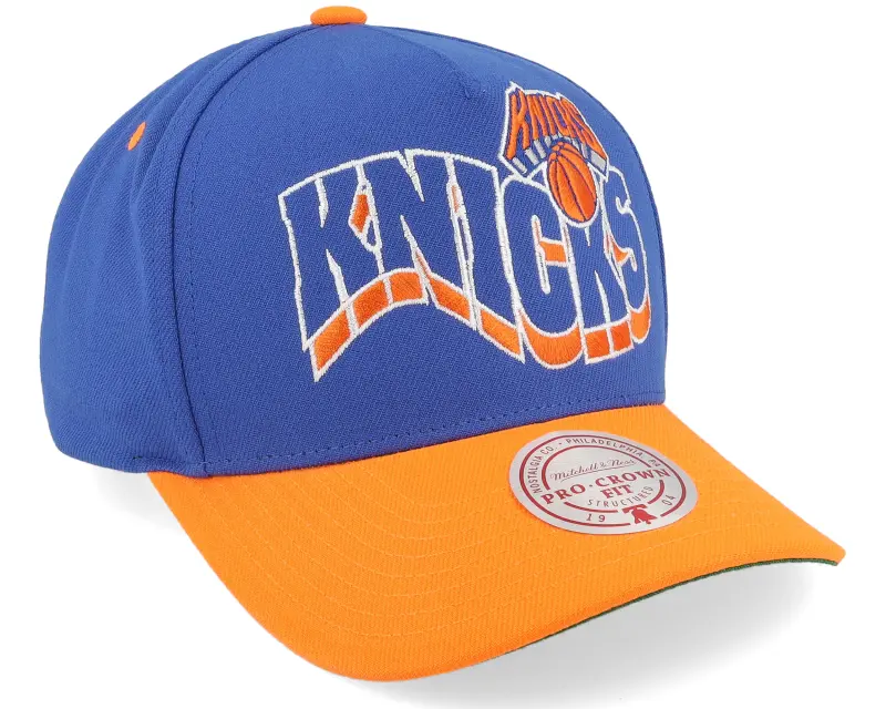 Mitchell & Ness New York Knicks Wavy Pro Blue/Orange A-frame Adjustable online