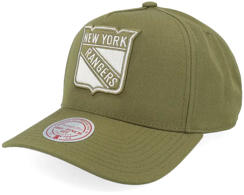 Mitchell & Ness New York Rangers Fashion Pro Olive A-Frame Adjustable online