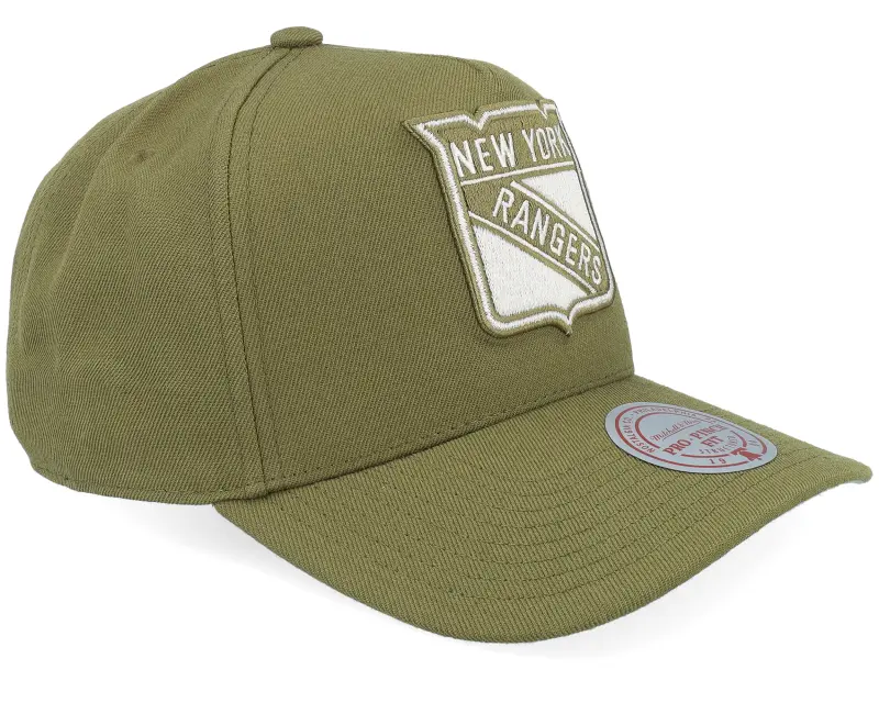 Mitchell & Ness New York Rangers Fashion Pro Olive A-Frame Adjustable online