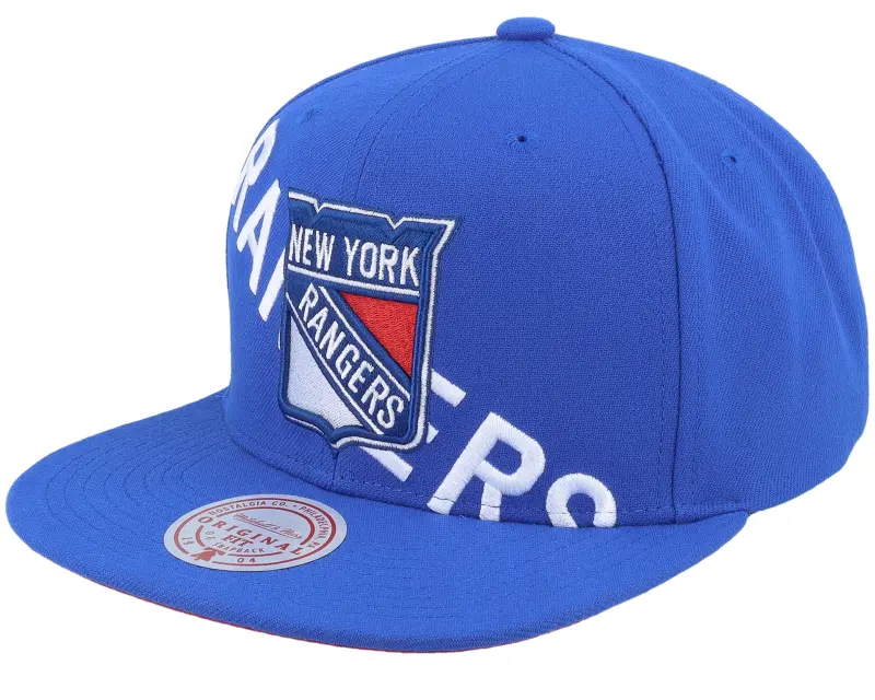 Mitchell & Ness New York Rangers Full Frontal Vintage Blue Snapback online