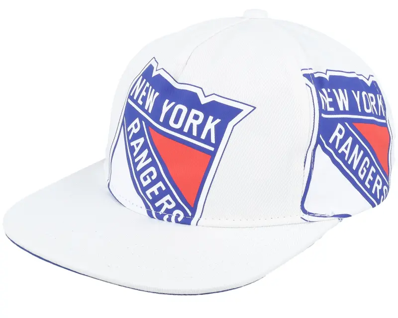 Mitchell & Ness New York Rangers In Your Face Deadstock White Snapback online
