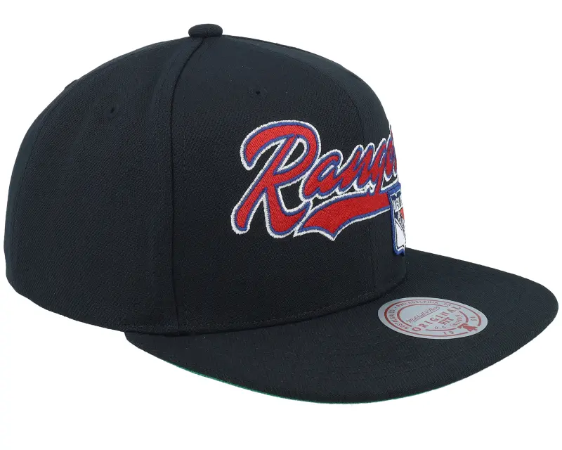 Mitchell & Ness New York Rangers Oversweep Vintage Black Snapback online