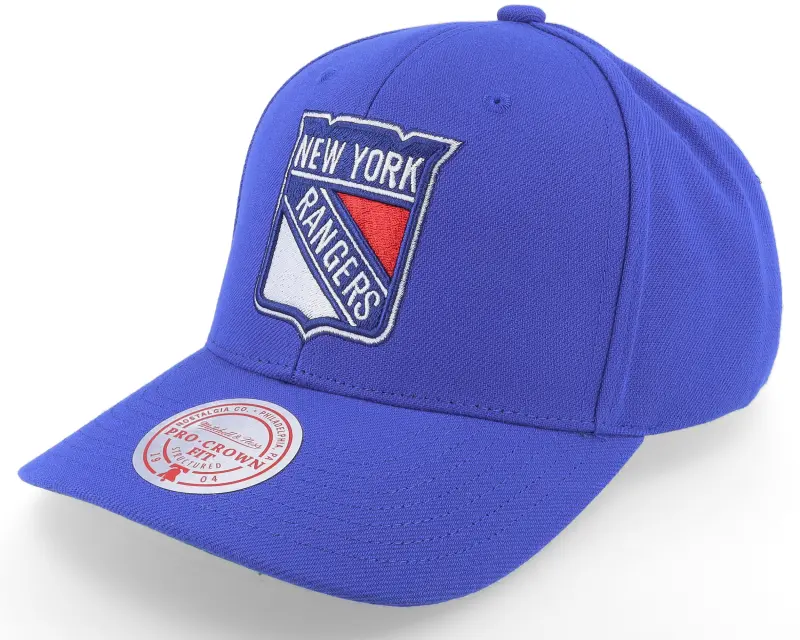 Mitchell & Ness New York Rangers Team Ground 2.0 Pro Blue Adjustable online