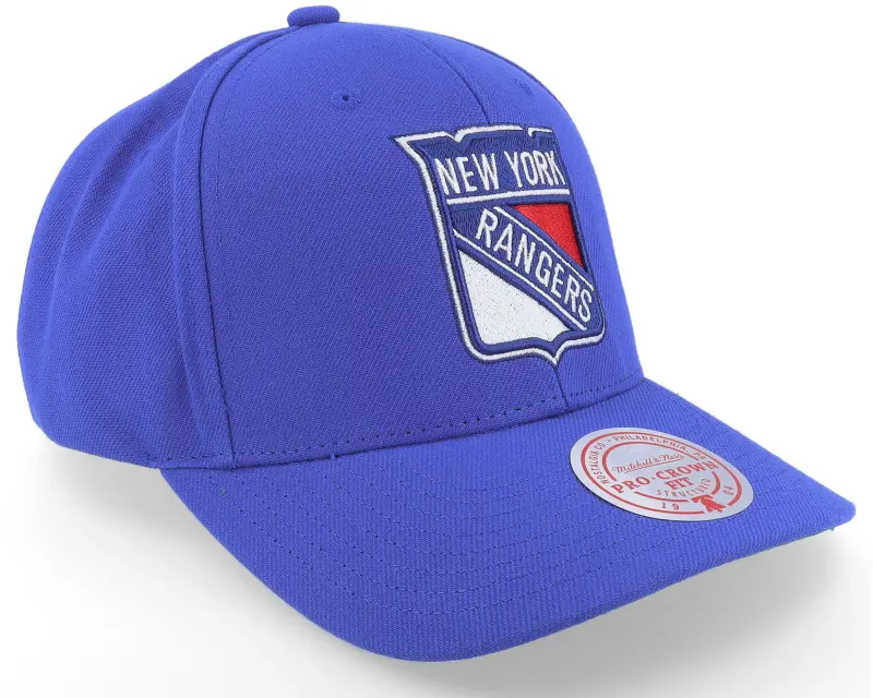 Mitchell & Ness New York Rangers Team Ground 2.0 Pro Blue Adjustable online