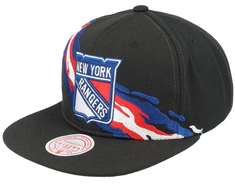 Mitchell & Ness New York Rangers Vintage Paintbrush Black Snapback online