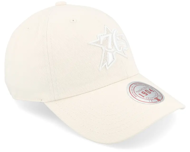 Mitchell & Ness Philadelphia 76ers Fashion Cream Dad Cap online