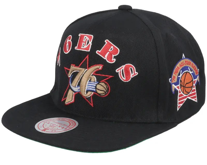 Mitchell & Ness Philadelphia 76ers My Squad Black Snapback online