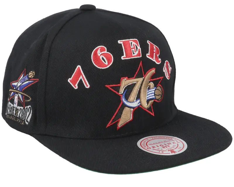 Mitchell & Ness Philadelphia 76ers My Squad Black Snapback online