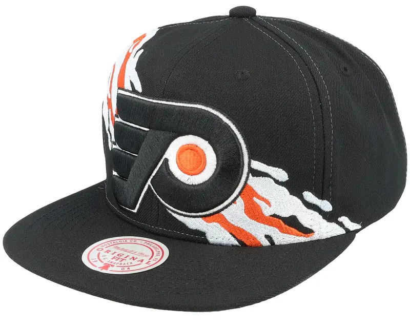 Mitchell & Ness Philadelphia Flyers Vintage Paintbrush Black Snapback online